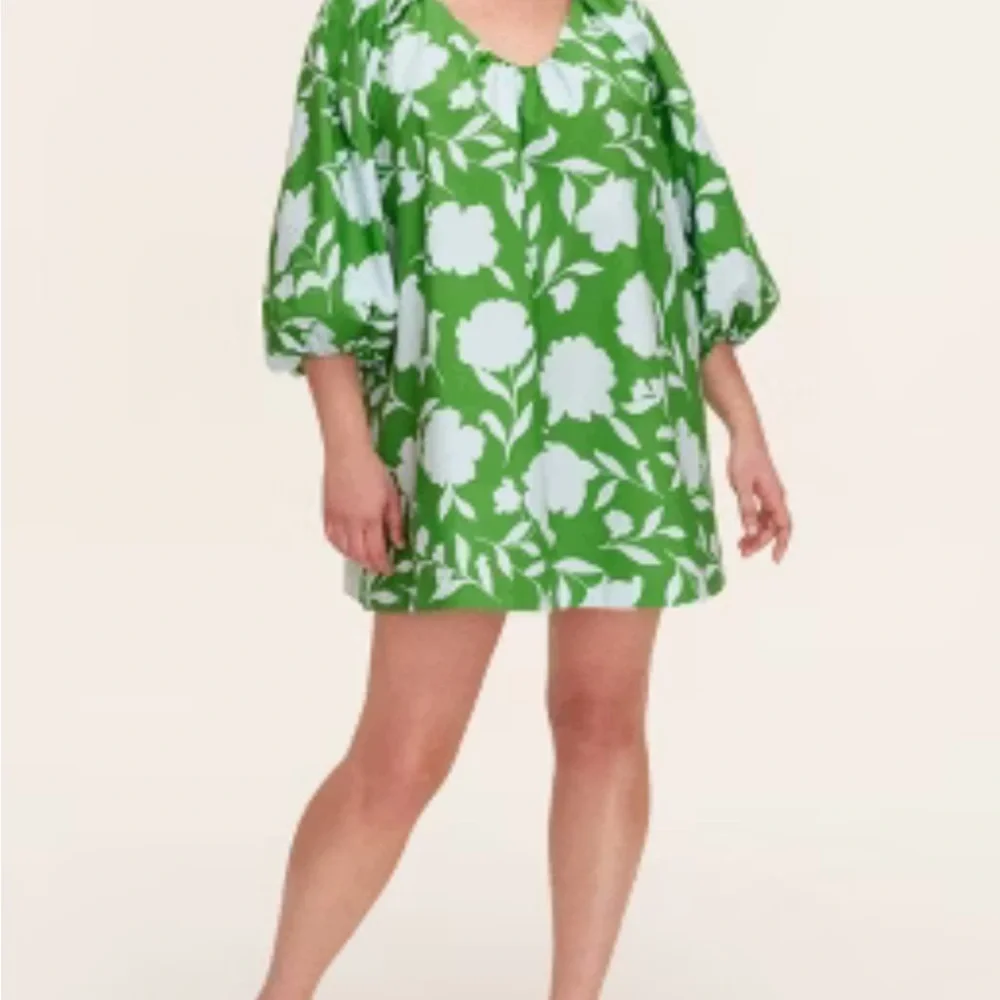 Kate Spade Green and Light Blue Oversized Tunic Dress - Picture 9 of 9